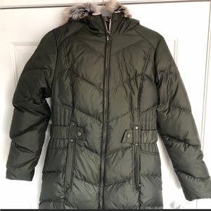 Larry Levine Puffer Winter Jacket NWT
